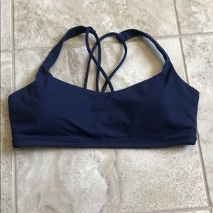 Like new lululemon bra navy size 8